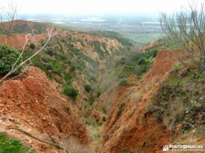 Cárcavas de Patones y Cerro Negro; viajes de una semana viajes febrero trekking material sin guias 